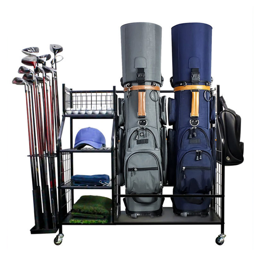 Sports Equipment Garage Organizer - Golf Çantası Depolama Garaj Organizatör Rafı