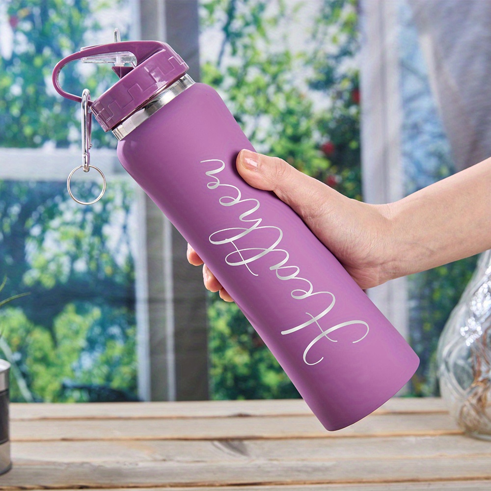 Sports Water Bottle Insulated - Kişiye Özel Özelleştirme Adı: Paslanmaz Çelik