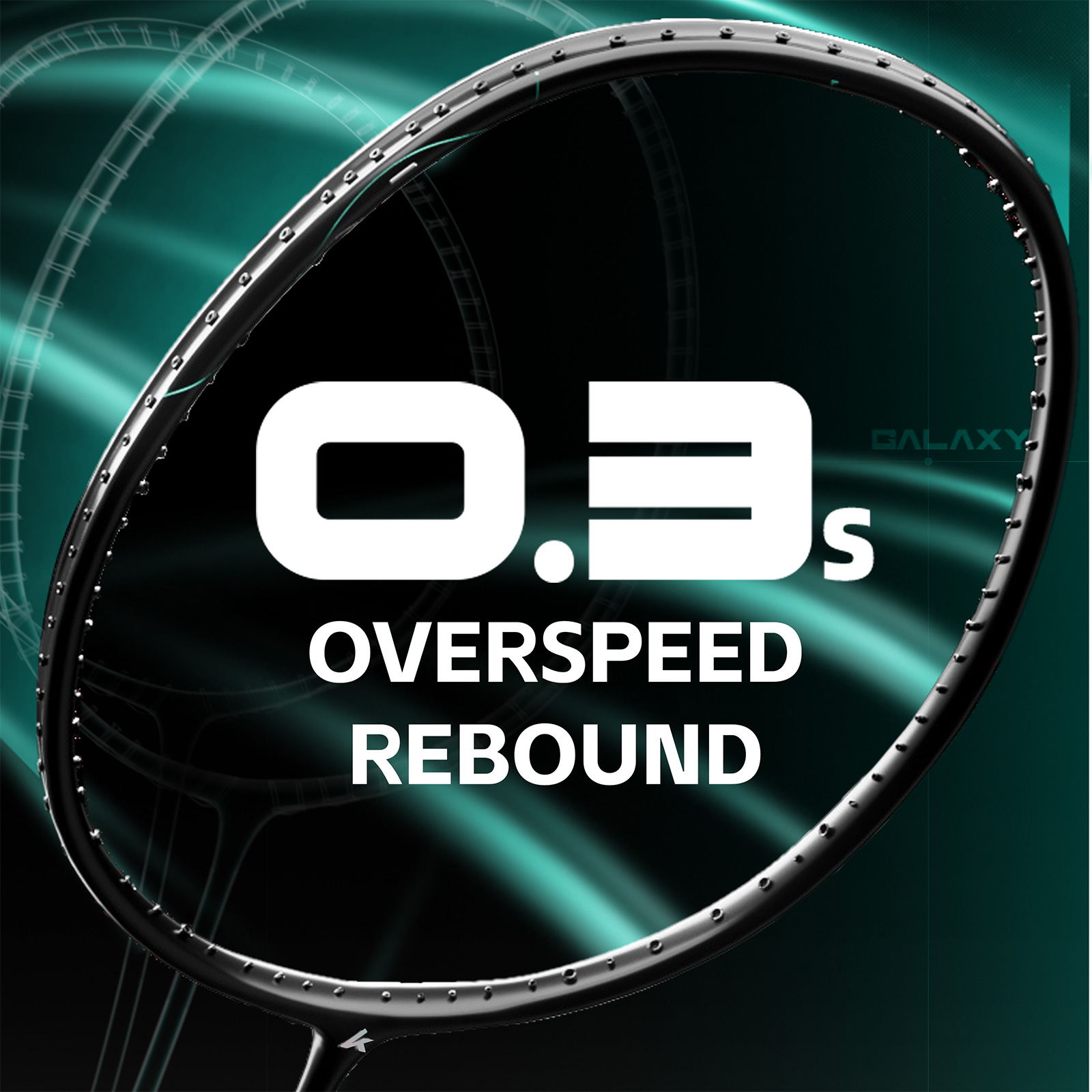 Badminton Racket Carbon - Kawasaki TRAVERSE·GALAXY Badminton Raketi 2025 AVRUPA