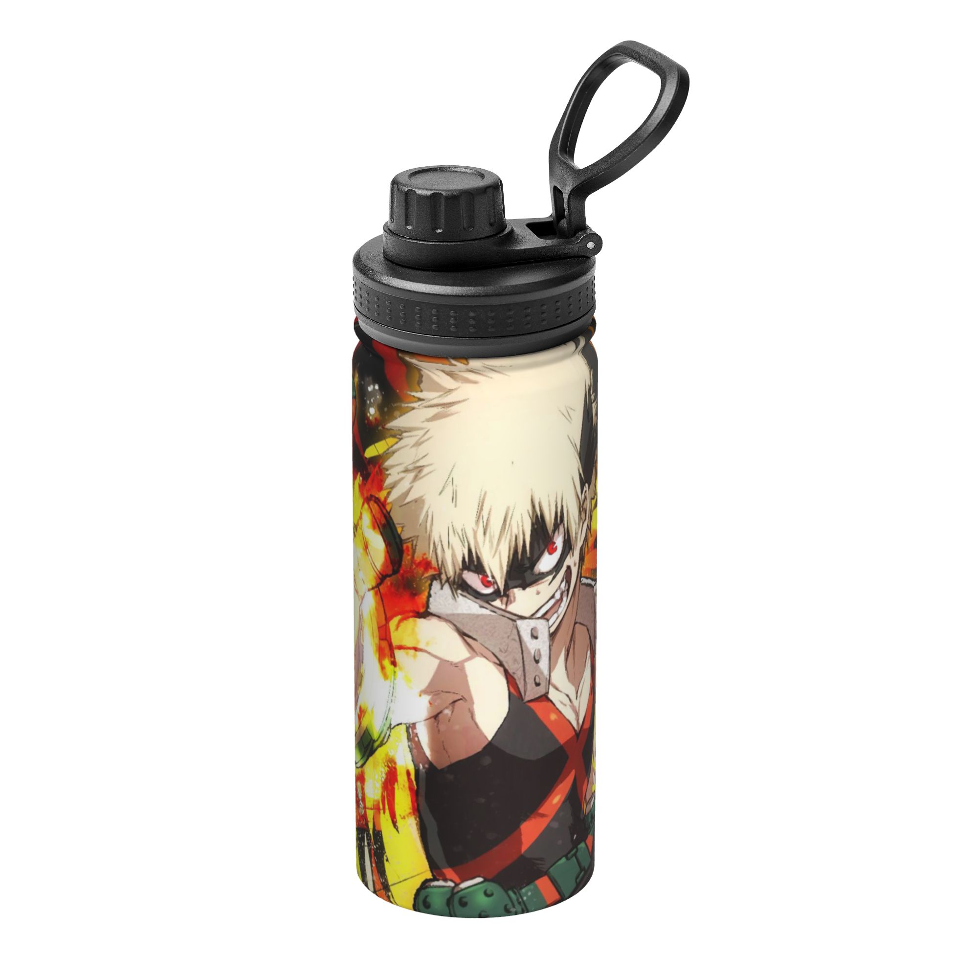 Sports Water Bottle Insulated - My Hero Academia Anime 18OZ Spor