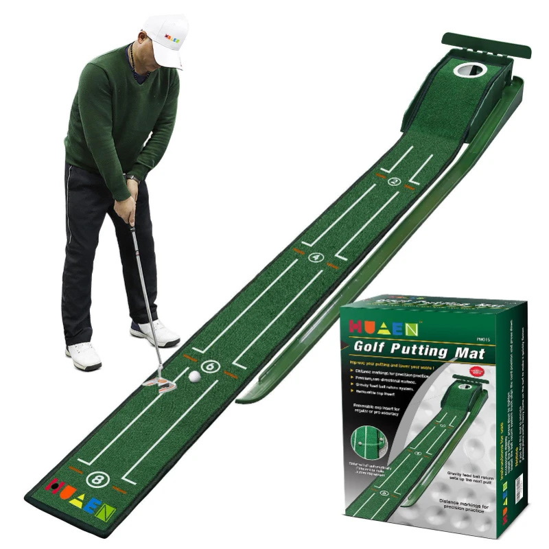 Golf Putting Mat - Mini Golf yeşil atıcı Mat taşınabilir