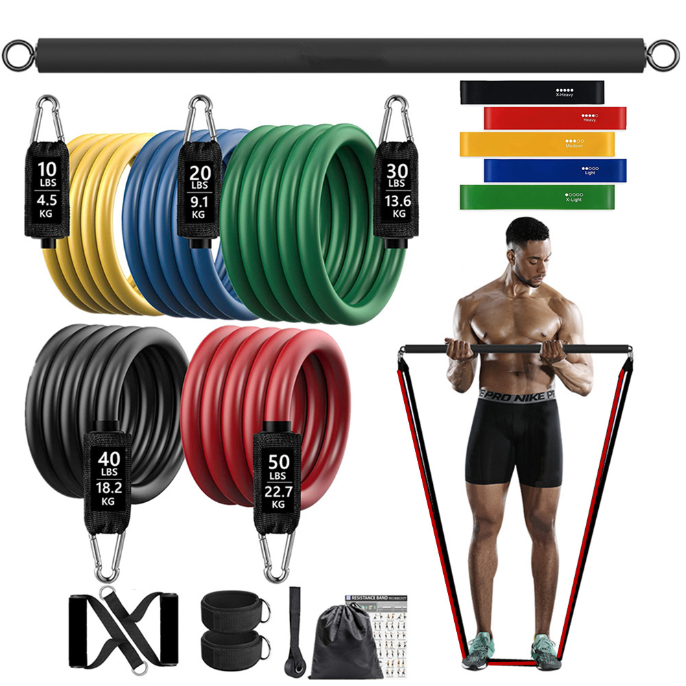 Sports Equipment Stores - 150lb Fitness Ganimet Direnci Elastik Bant