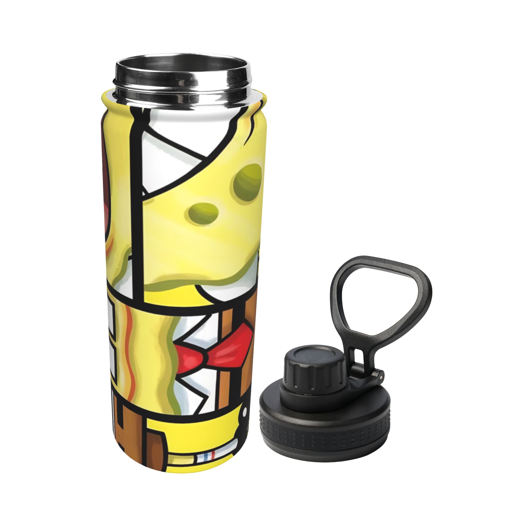 Sünger Bob Çizgi Film 18OZ Spo - Sports Water Bottle Insulated incelemesi ve fiyatı