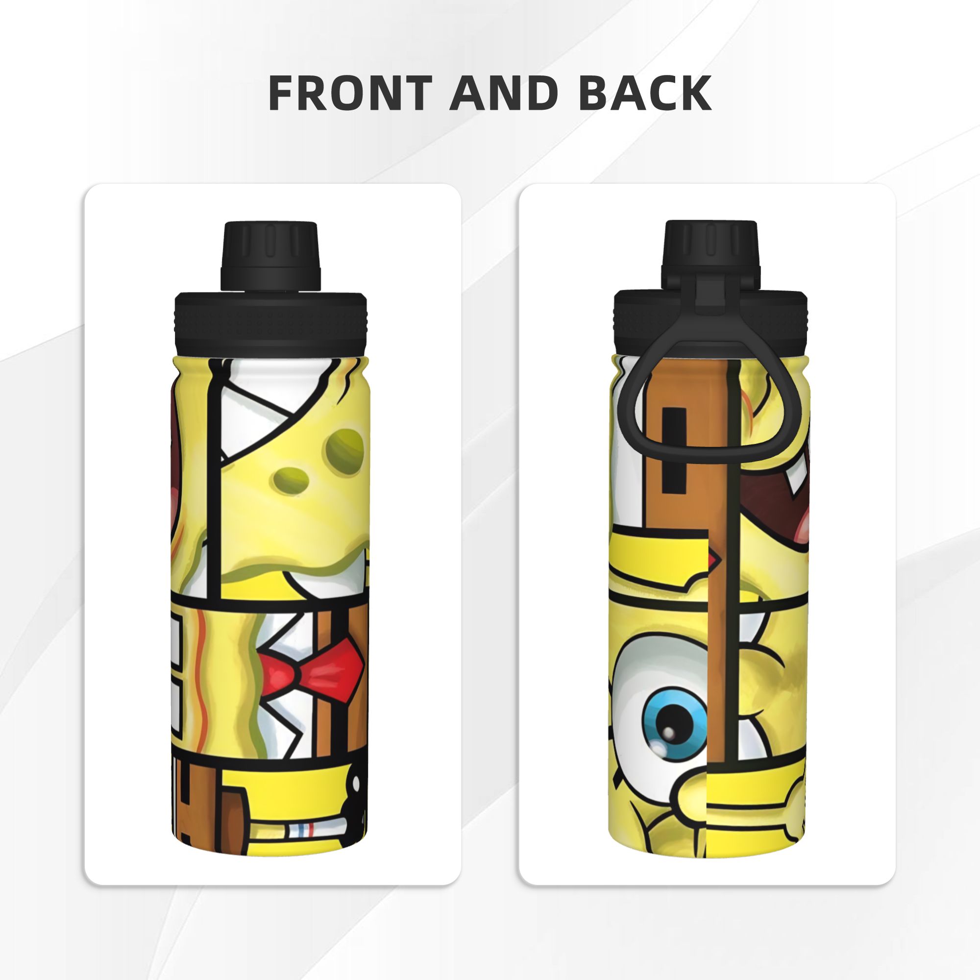 Sünger Bob Çizgi Film 18OZ Spo - Sports Water Bottle Insulated incelemesi ve fiyatı