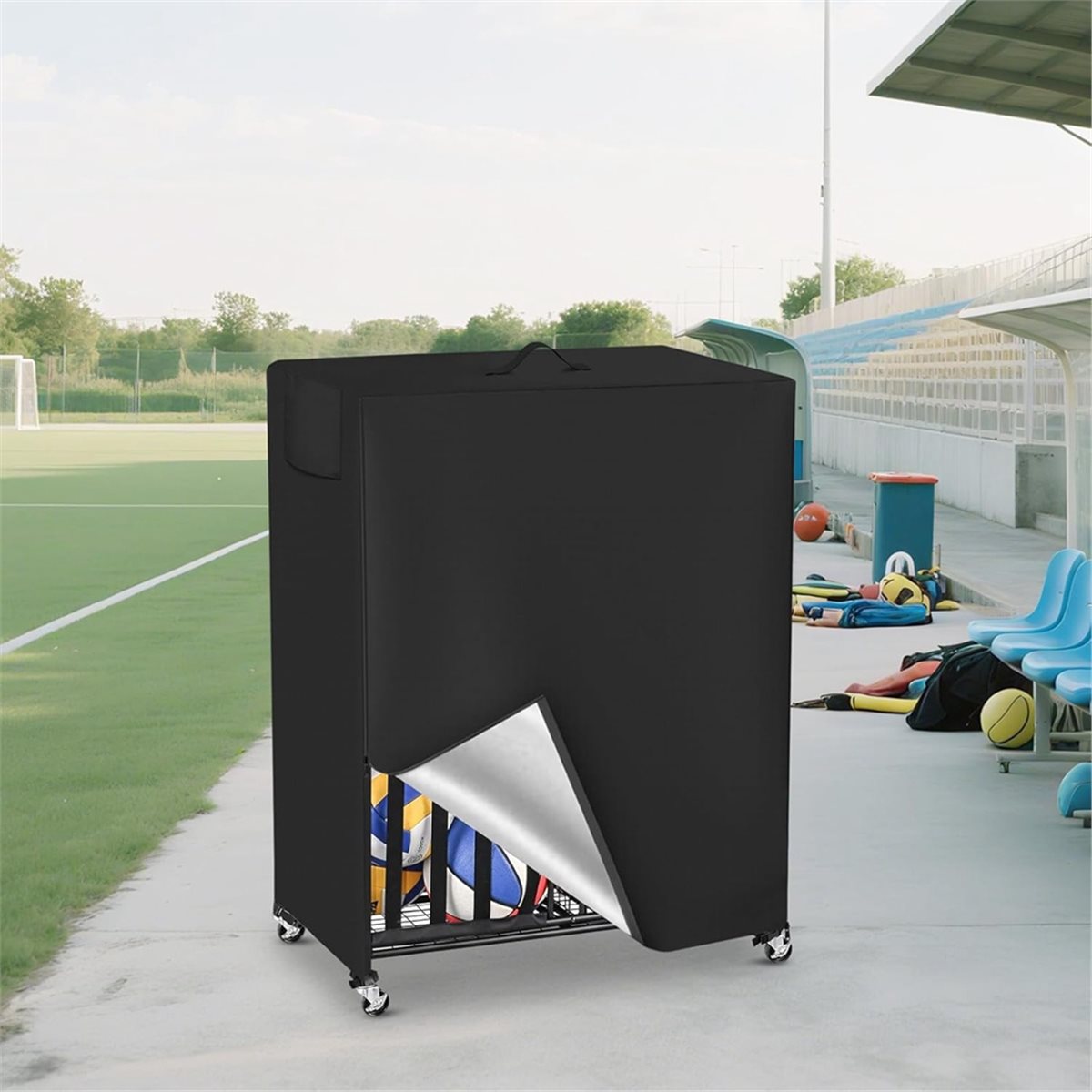 Basketbol Rafı Örtüsü Garaj Sp - Sports Equipment Garage Organizer incelemesi ve fiyatı