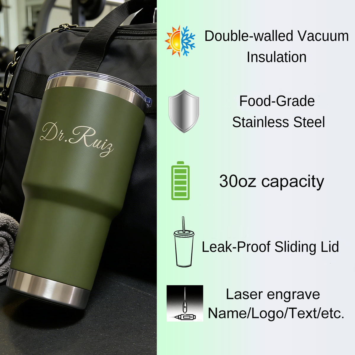 Kişiselleştirilmiş Özel Tasarı - Sports Water Bottle Insulated incelemesi ve fiyatı