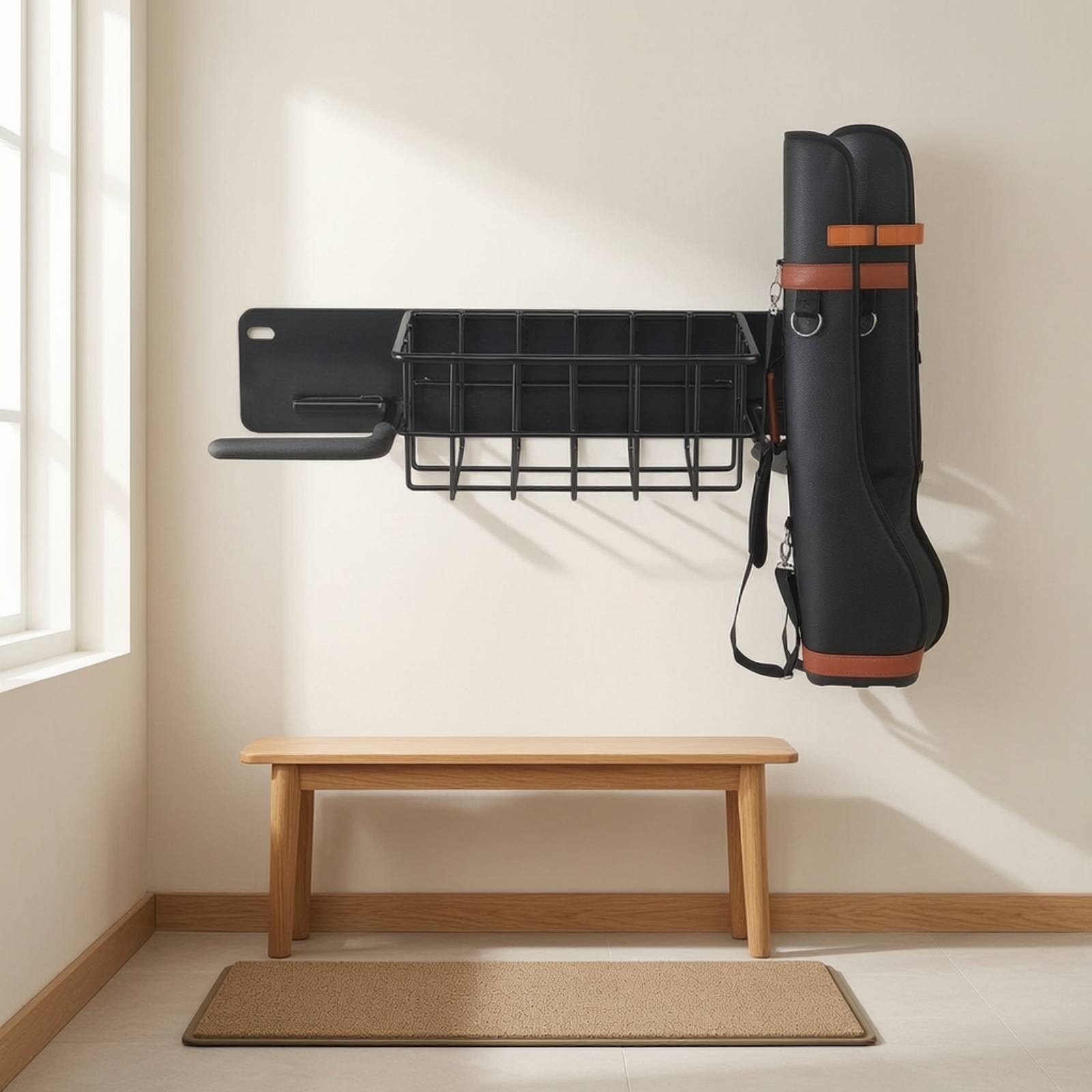 Golf Depolama Rafı Duvara Mont - Sports Equipment Garage Organizer incelemesi ve fiyatı