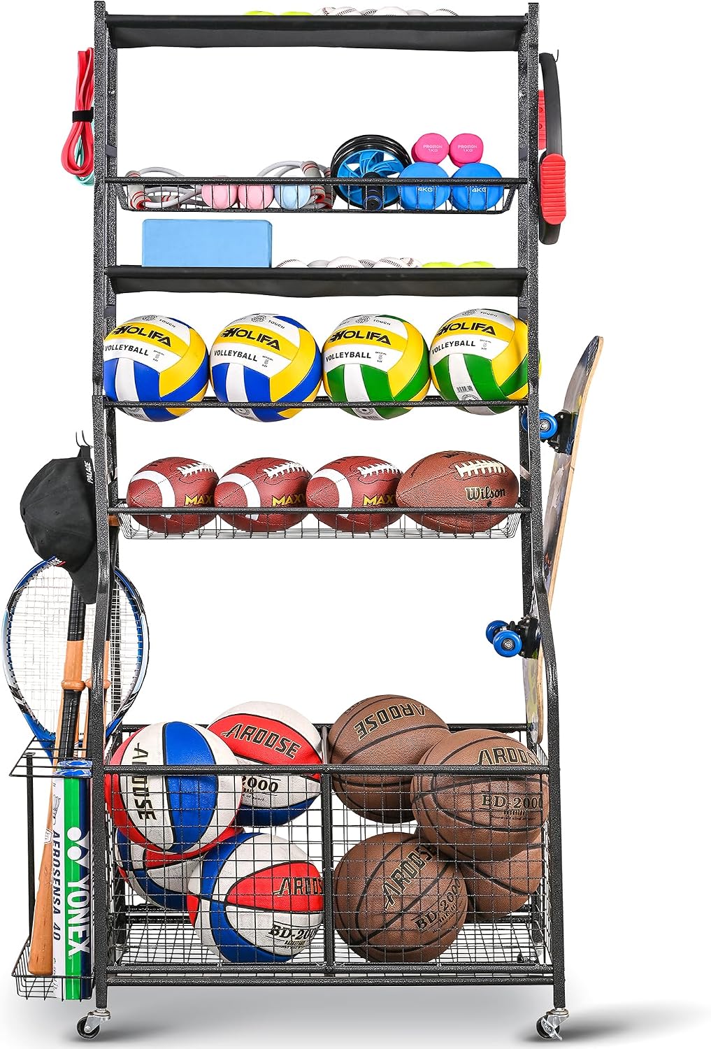 Spor Ekipmanları Garaj Düzenle - Sports Equipment Garage Organizer incelemesi ve fiyatı
