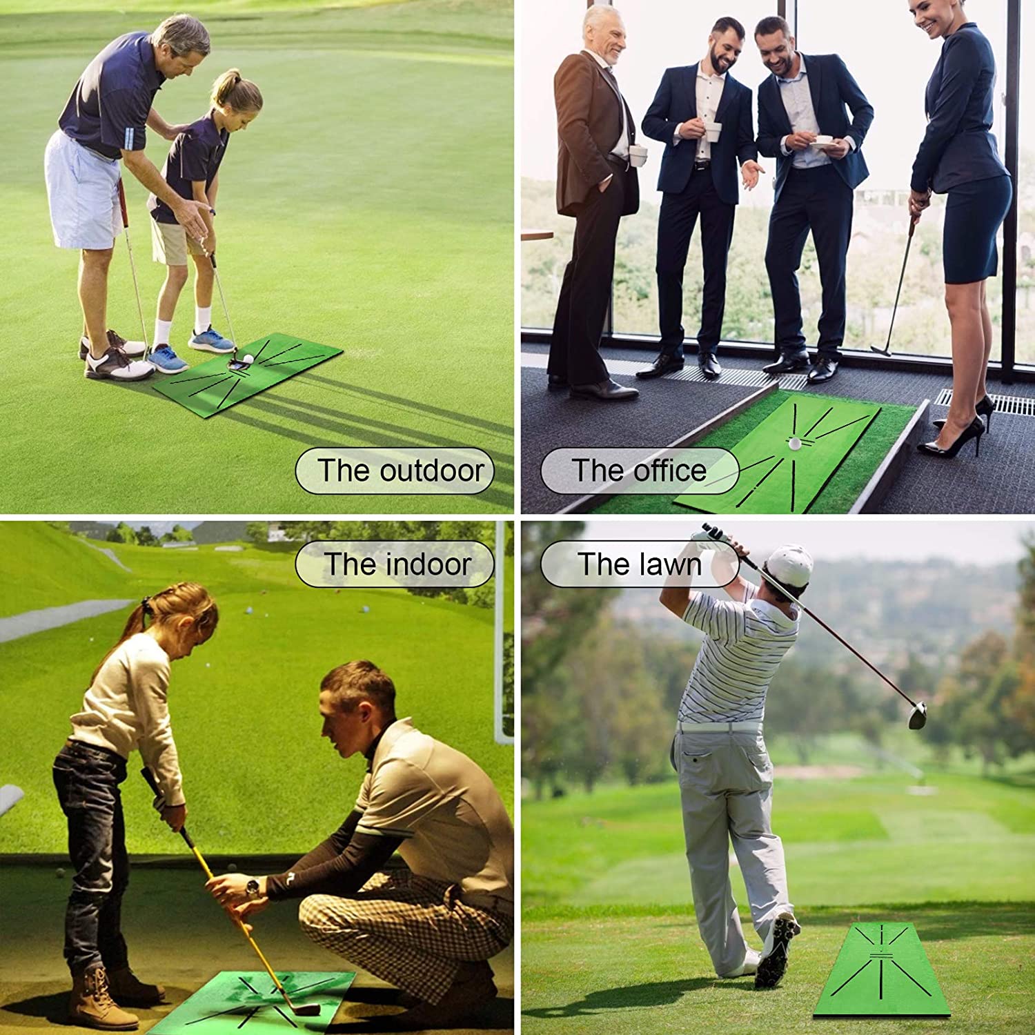 Golf eğitim Mat salıncak parça - Golf Putting Mat incelemesi ve fiyatı