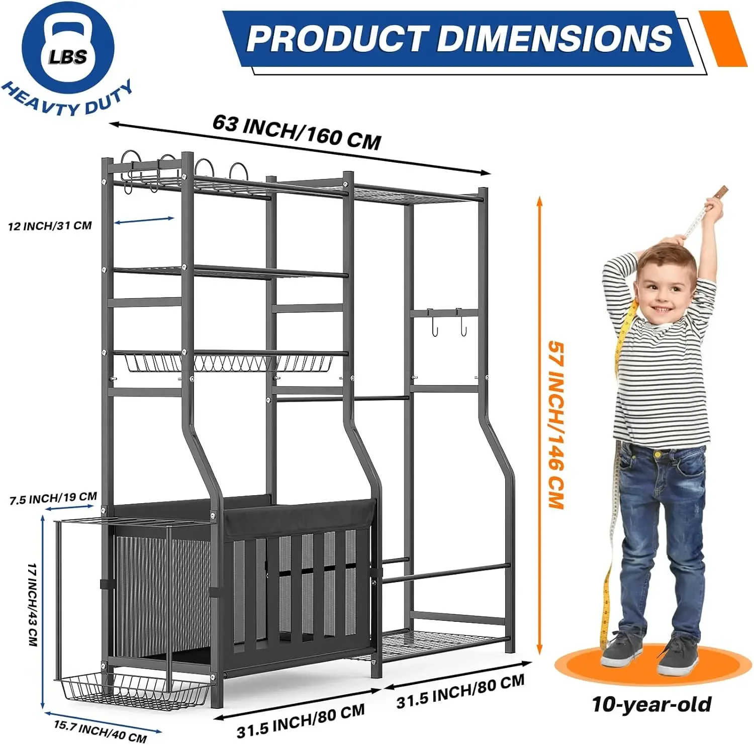 Ağır Hizmet Tipi Garaj Spor Ek - Sports Equipment Garage Organizer incelemesi ve fiyatı