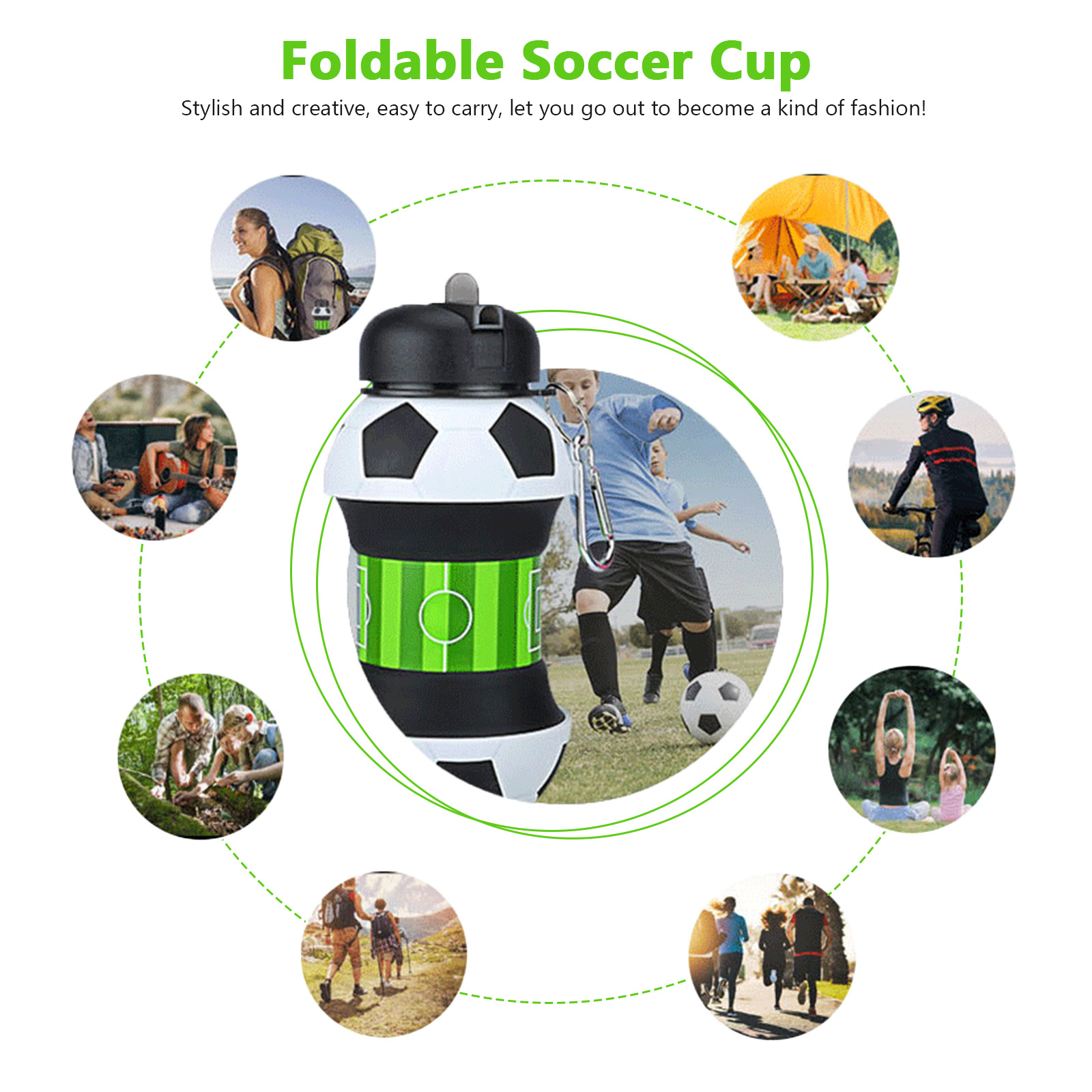 550ml katlanabilir futbol su ş - Sports Equipment Stores incelemesi ve fiyatı